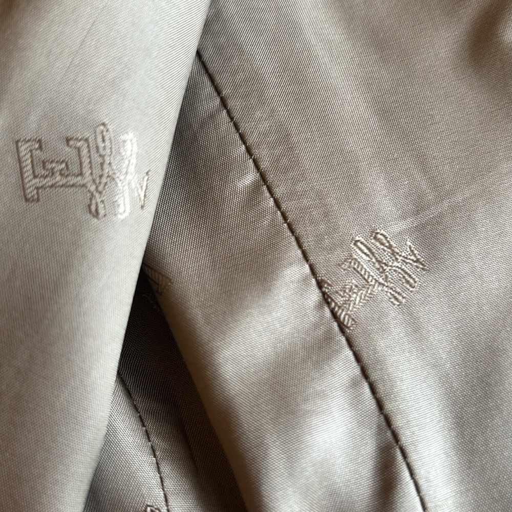 Escada Margaretha Ley Olive Green Military Cashmere Blazer sz 36 Gold Buttons - Picture 11 of 11